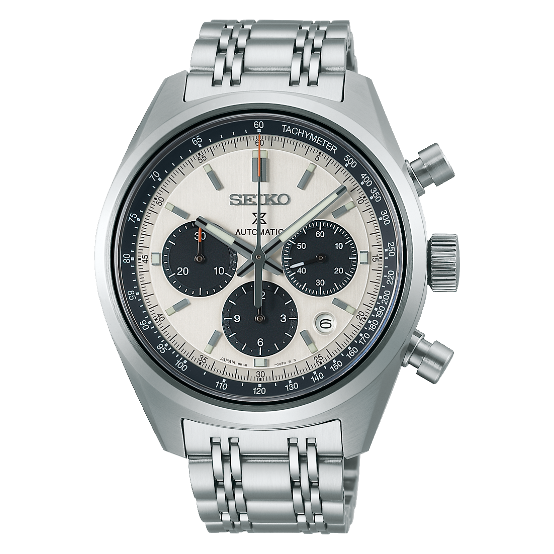 นาฬิกา SEIKO Prospex รุ่น SRQ047 SRQ047J SRQ047J1 Speedtimer Mechanical Chronograph Men's Watch