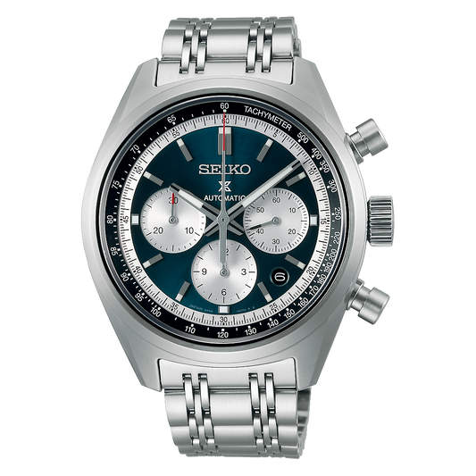 นาฬิกา SEIKO Prospex รุ่น SRQ051 SRQ051J SRQ051J1 Speedtimer Mechanical Chronograph Men's Watch