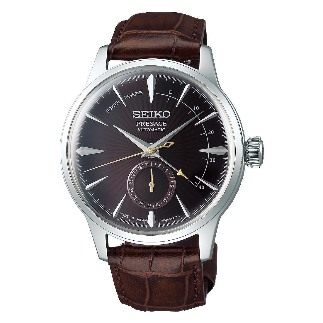 นาฬิกา SEIKO Presage Cocktail Time รุ่น SSA393 SSA393J SSA393J1 'Black Cat Martini' Automatic Men's Watch