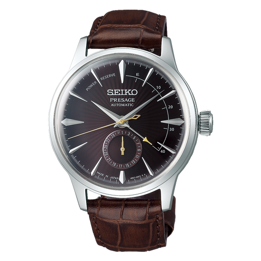 นาฬิกา SEIKO Presage Cocktail Time รุ่น SSA393 SSA393J SSA393J1 'Black Cat Martini' Automatic Men's Watch