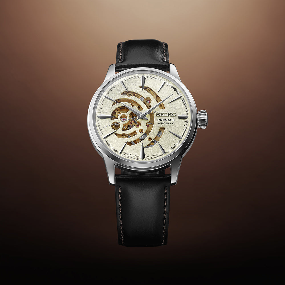 นาฬิกา SEIKO Presage Cocktail Time รุ่น SSA455 SSA455J SSA455J1 'Illumine' STAR BAR Limited Edition of 5,000 Pcs.