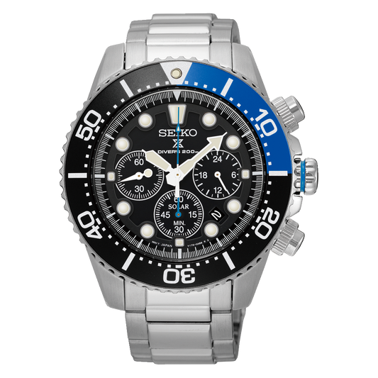 นาฬิกา SEIKO Prospex Solar รุ่น SSC017 SSC017P SSC017P1 Men's Watch