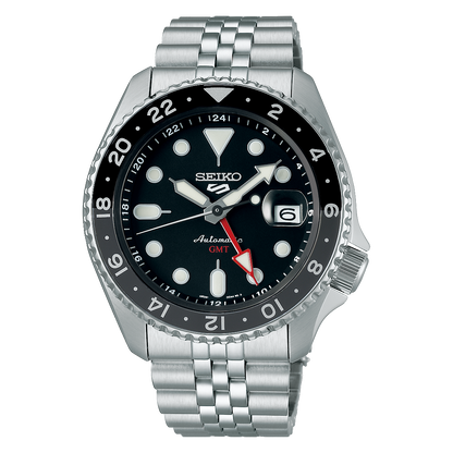 นาฬิกา SEIKO 5 Sports GMT รุ่น SSK001 SSK001K SSK001K1 Automatic Men's Watch