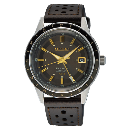 นาฬิกา SEIKO Presage GMT รุ่น SSK013 SSK013J SSK013J1 Automatic Men's Watch