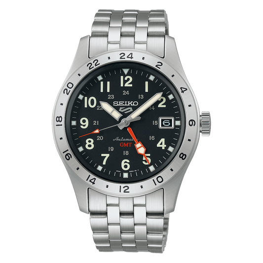 นาฬิกา SEIKO 5 Sports GMT รุ่น SSK023 SSK023K SSK023K1 Automatic Men's Watch