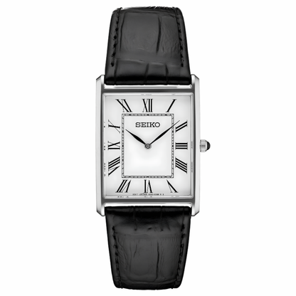 นาฬิกา SEIKO TANK รุ่น SWR049 SWR049P SWR049P1 Quartz Men's Watch