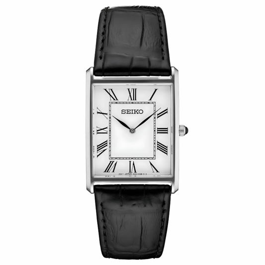 นาฬิกา SEIKO TANK รุ่น SWR049 SWR049P SWR049P1 Quartz Men's Watch