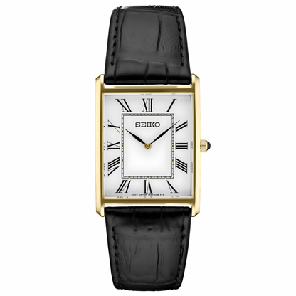 นาฬิกา SEIKO TANK รุ่น SWR052 SWR052P SWR052P1 Quartz Men's Watch