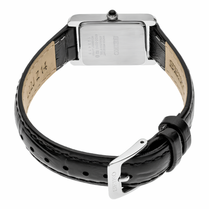 นาฬิกาผู้หญิง SEIKO TANK รุ่น SWR053 SWR053P SWR053P1 Quartz Women's Watch
