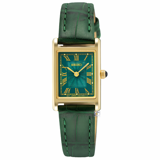 นาฬิกาผู้หญิง SEIKO TANK รุ่น SWR098 SWR098P SWR098P1 Quartz Women's Watch Limited Edition of 500 Pcs.