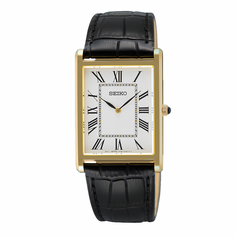 นาฬิกา SEIKO TANK รุ่น SWR104 SWR104P SWR104P1 Quartz Men's Watch