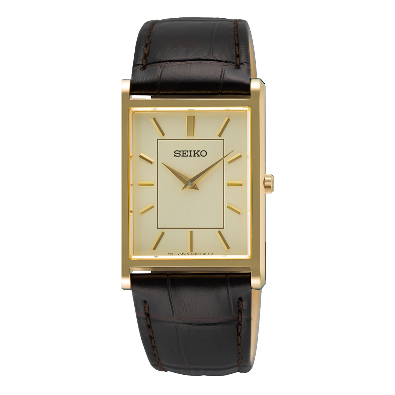 นาฬิกา SEIKO TANK รุ่น SWR106 SWR106P SWR106P1 Quartz Men's Watch