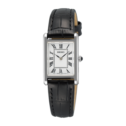นาฬิกาผู้หญิง SEIKO TANK รุ่น SWR107 SWR107P SWR107P1 Quartz Women's Watch