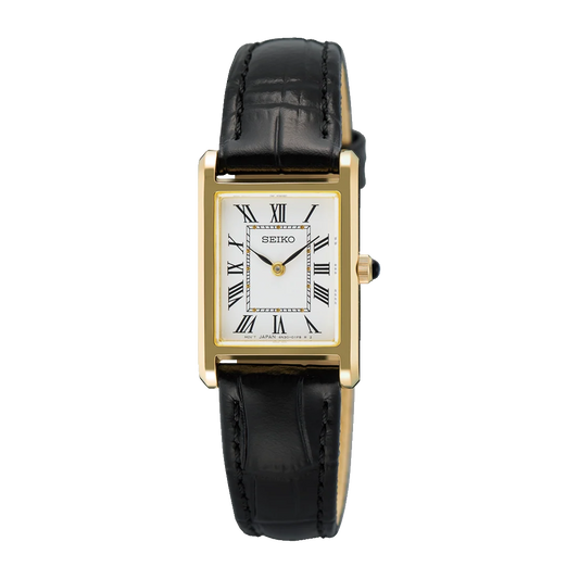 นาฬิกาผู้หญิง SEIKO TANK รุ่น SWR108 SWR108P SWR108P1 Quartz Women's Watch