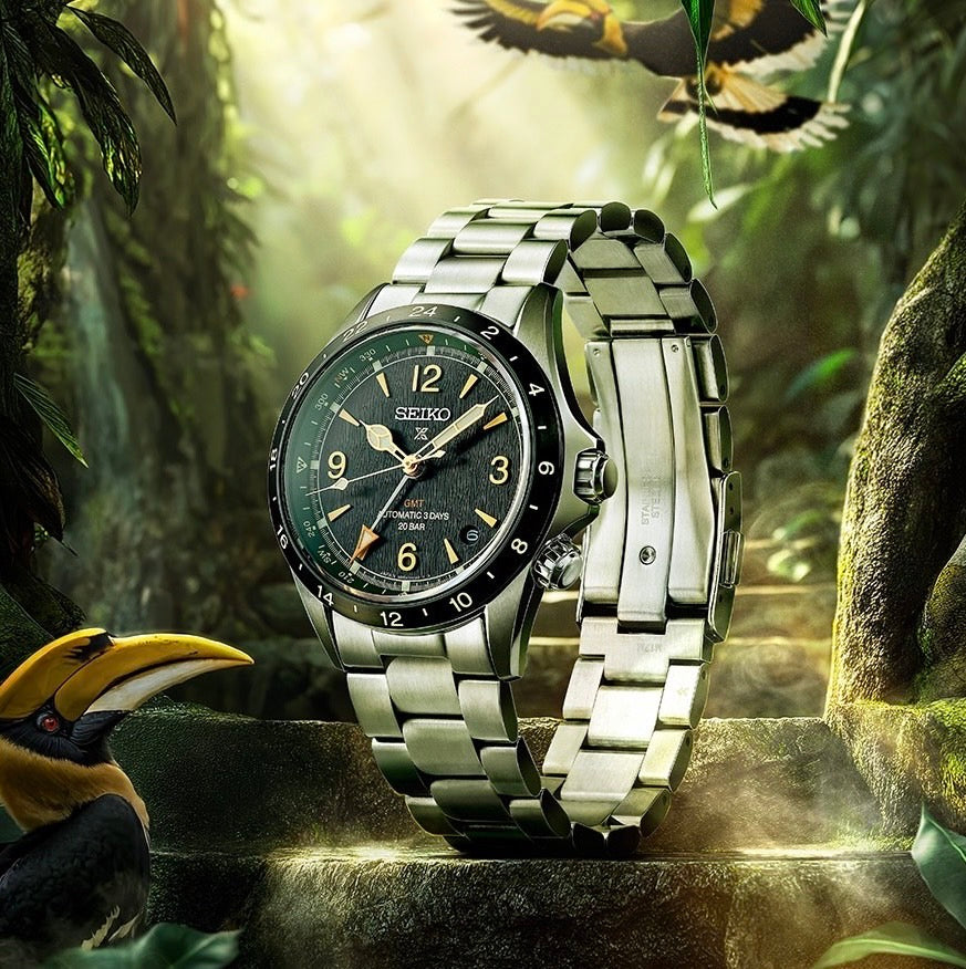 นาฬิกา SEIKO Prospex Land Alpinist GMT รุ่น SPB493 SPB493J SPB493J1 Asia Limited Edition Inspired by Hornbills (500 units)