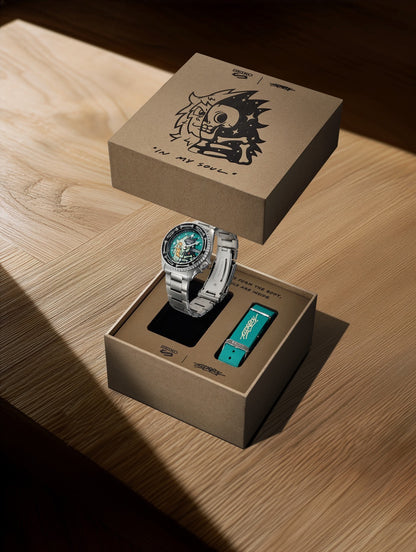 นาฬิกา SEIKO 5 Sports x POORBOY รุ่น SRPM17 SRPM17K SRPM17K1 Thailand Limited Edition of 1,000 Pcs.
