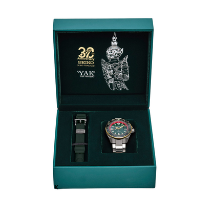 นาฬิกา SEIKO Prospex Real Thai รุ่น SRPH44 SRPH44K SRPH44K1 'CENTRAL: YAK WAT CHANG' Thailand Limited Edition of 996 pcs. The Green Giant (Tosakanth)