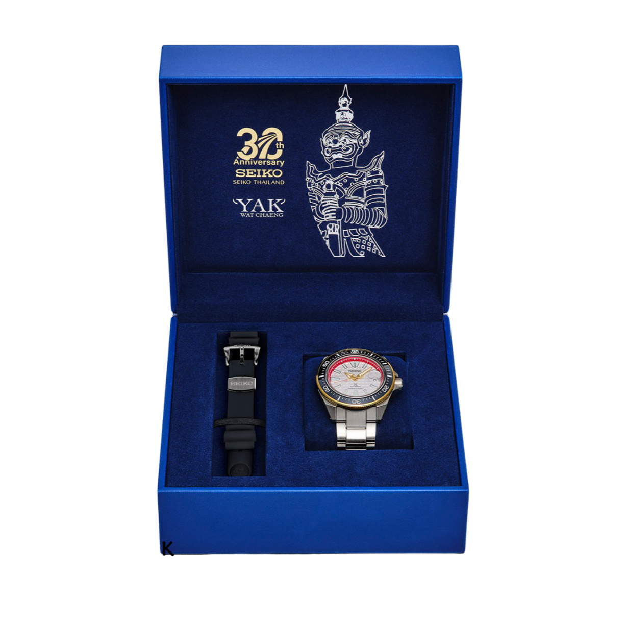 นาฬิกา SEIKO Prospex Real Thai รุ่น SRPH42 SRPH42K SRPH42K1 'CENTRAL: YAK WAT CHANG' Thailand Limited Edition of 995 pcs. The White Giant (Sahassadeja)