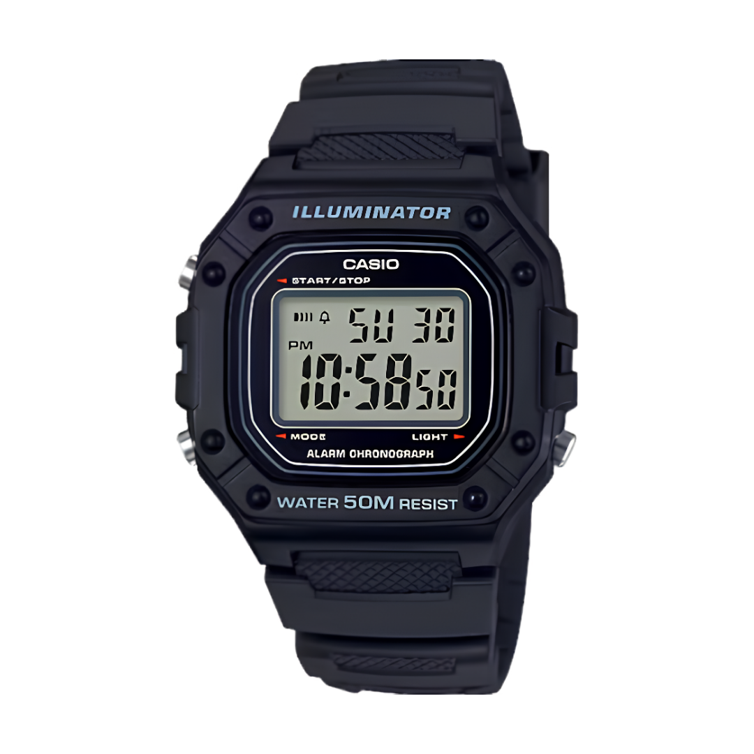 นาฬิกา Casio Digital รุ่น W-218H-1A Unisex Watch