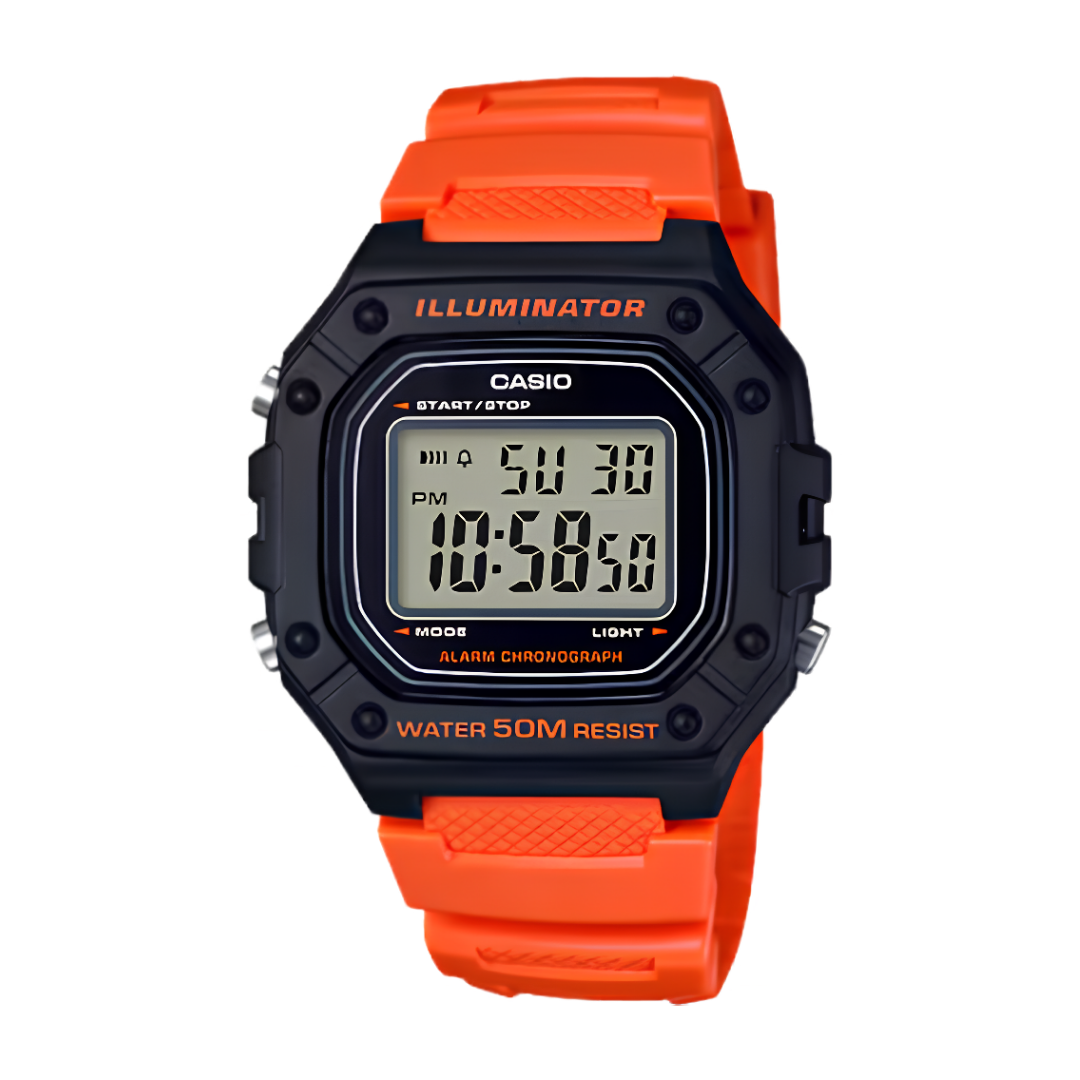 นาฬิกา Casio Digital รุ่น W-218H-4B2 Unisex Watch