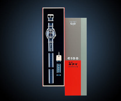 นาฬิกา SEIKO 5 Sports รุ่น SRPK37 SRPK37K SRPK37K1 Super Cub C100 Limited Edition of 7,500 Pcs.