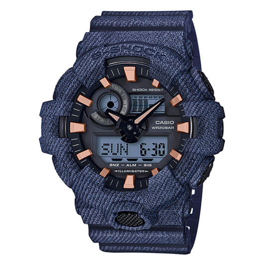 นาฬิกา G-SHOCK Analog-Digital GA-700 series รุ่น GA-700DE-2A