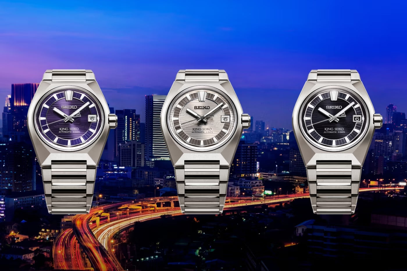 นาฬิกา KING SEIKO VANAC "Tokyo Horizon" รุ่น HKF001 HKF001J HKF001J1 Automatic