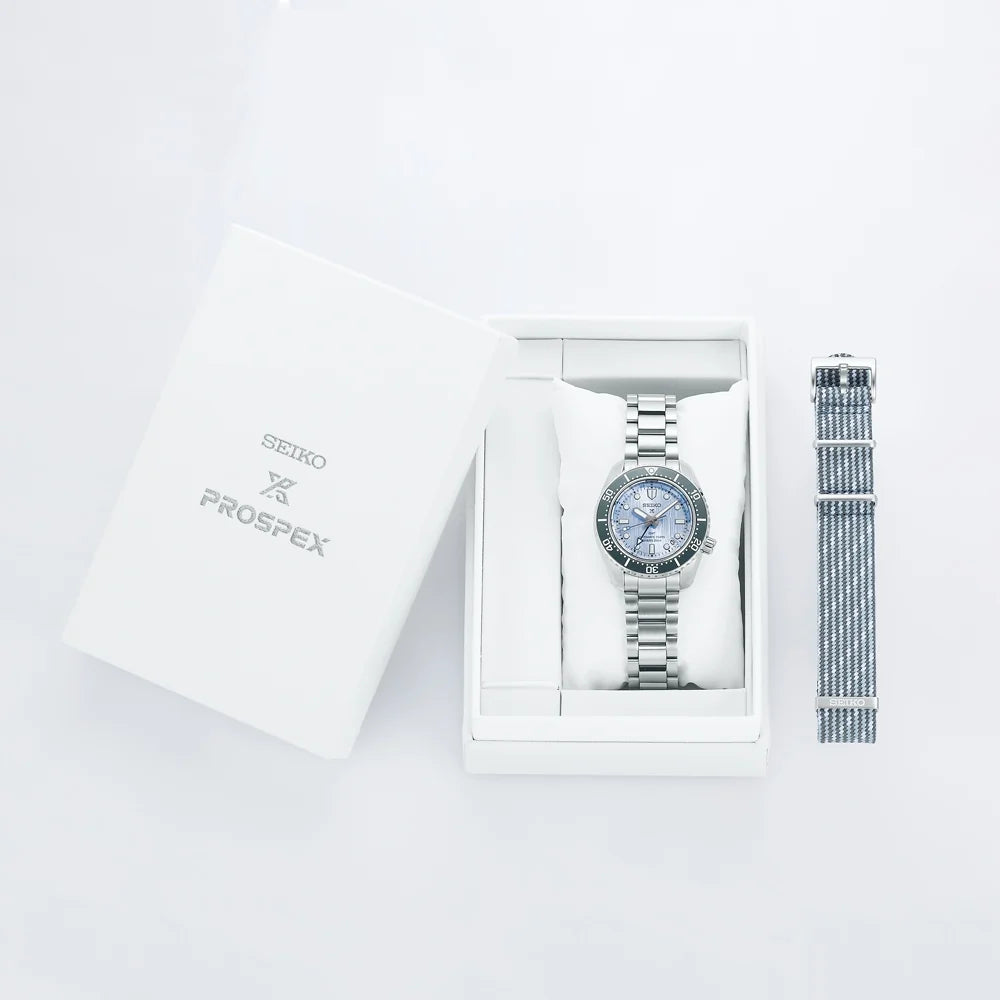 นาฬิกา SEIKO Prospex GMT Save the Ocean รุ่น SPB385 SPB385J SPB385J1 Limited edition of 4,000 Pcs.
