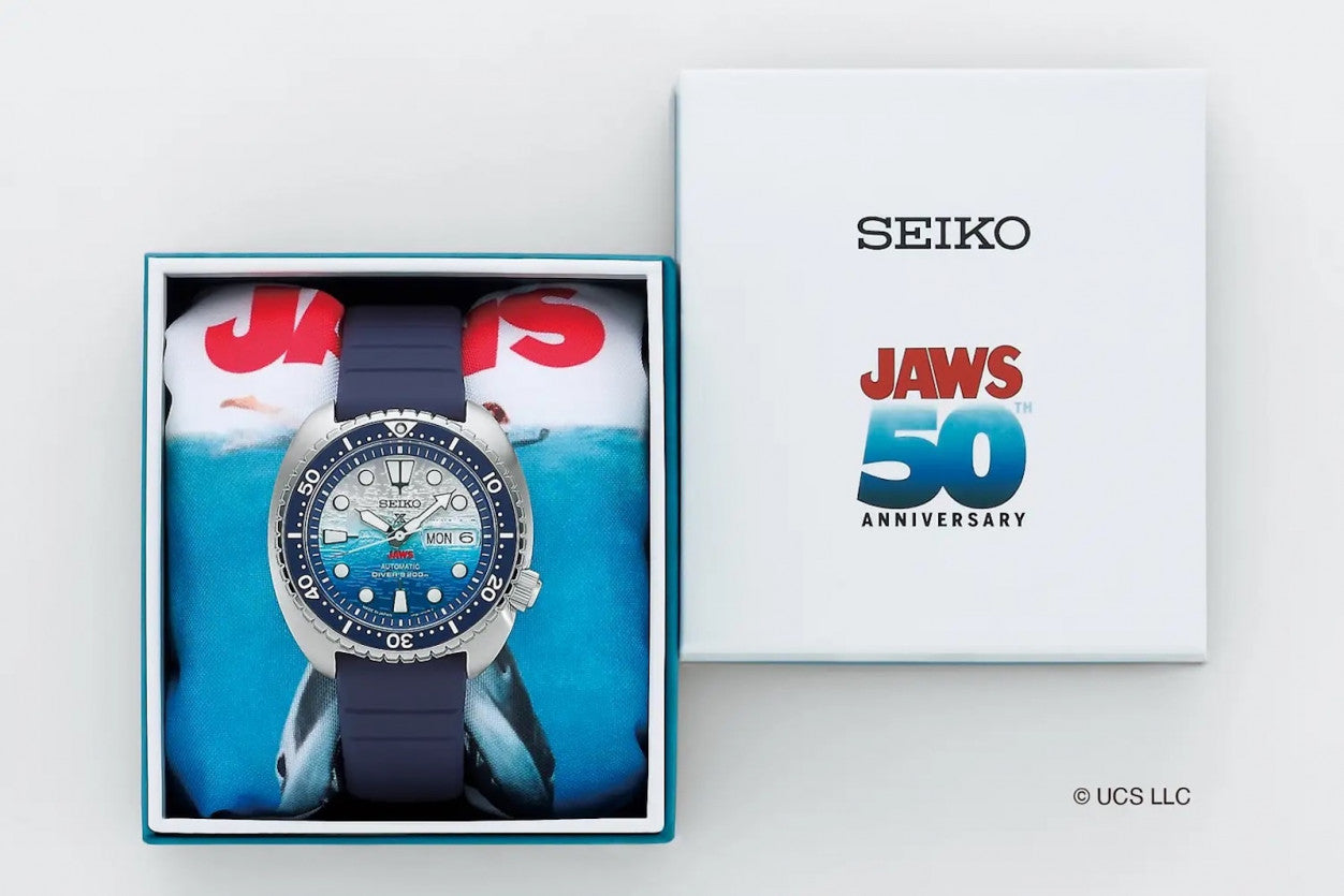 นาฬิกา SEIKO Prospex รุ่น SRPL81 SRPL81J SRPL81J1 JAWS 50th Anniversary Limited Edition of 5,000 Pcs.