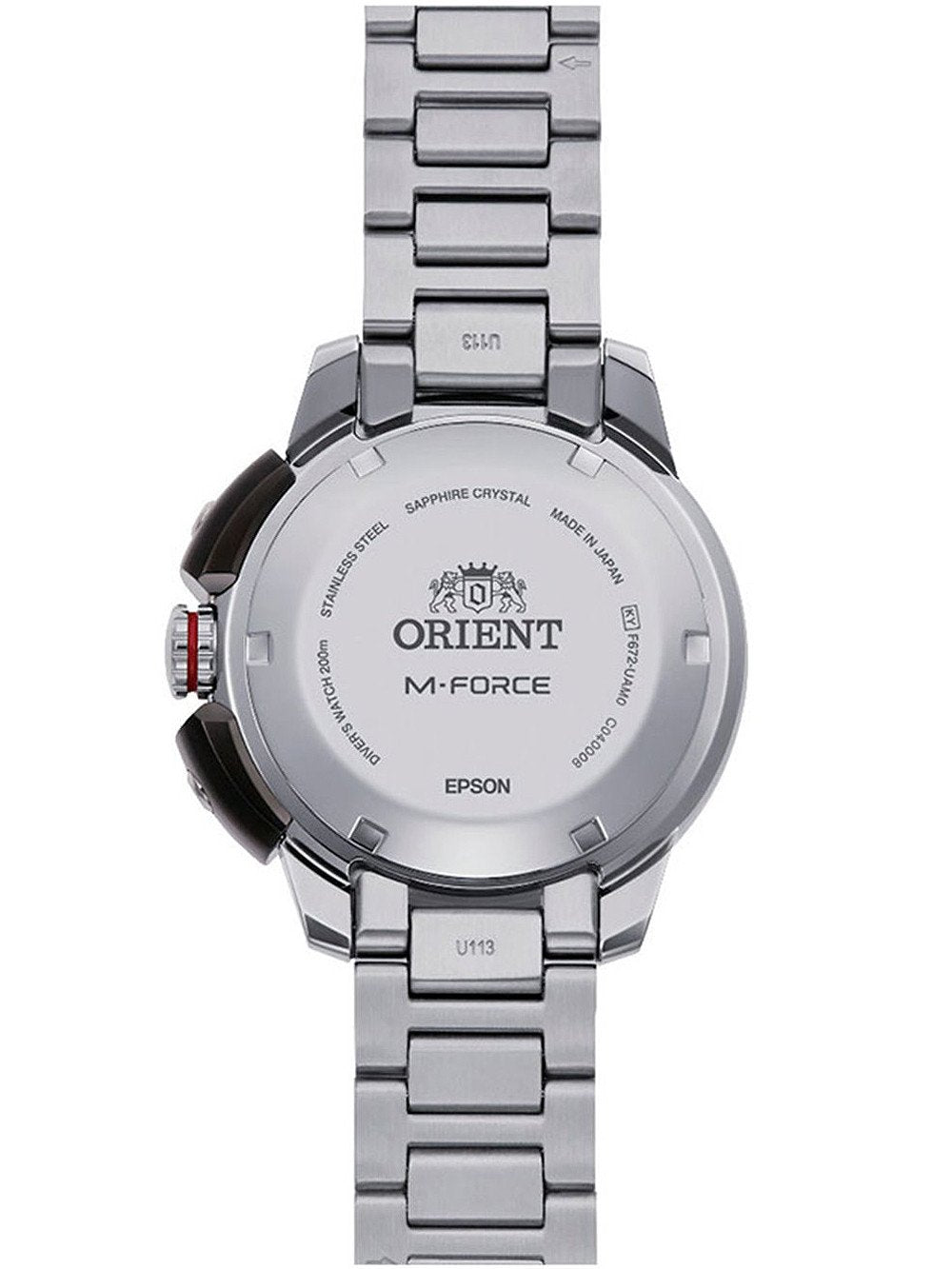 นาฬิกา ORIENT M-Force Sport รุ่น RA-AC0L02R Mechanical Men's watch