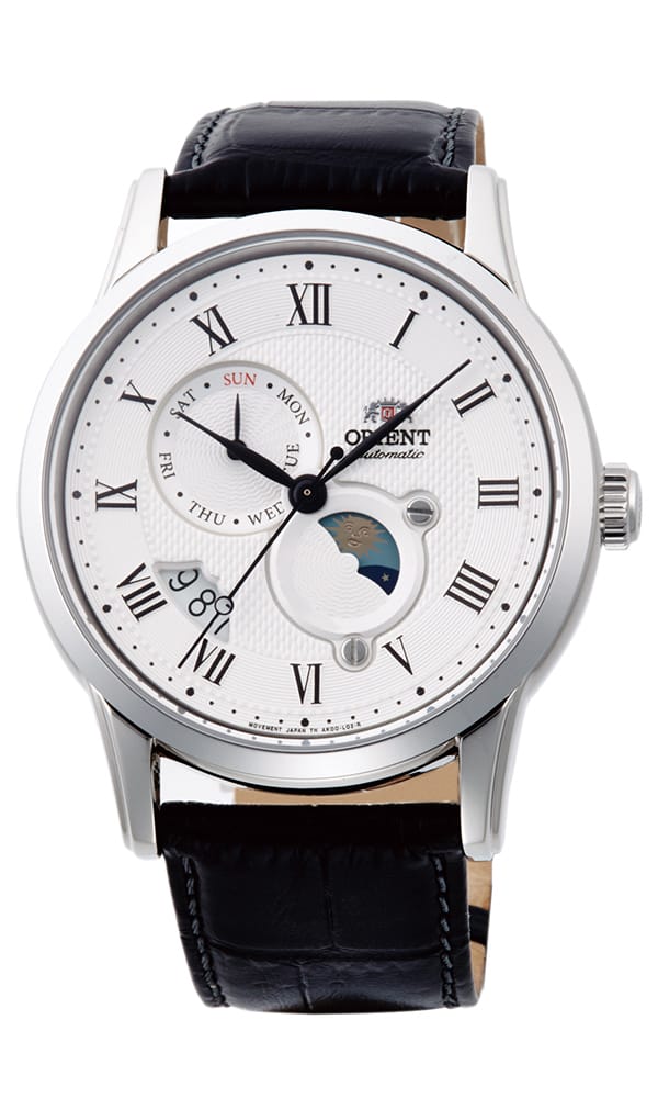 นาฬิกา ORIENT Classic รุ่น RA-AK0008S Sun & Moon Mechanical Men's watch