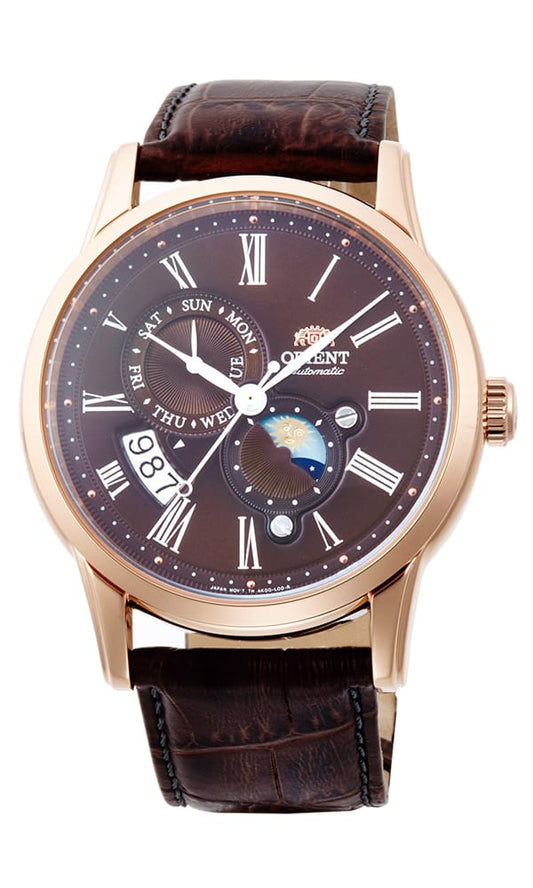 นาฬิกา ORIENT Classic รุ่น RA-AK0009T Sun & Moon Mechanical Men's watch