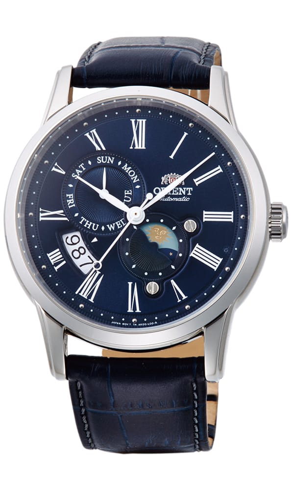 นาฬิกา ORIENT Classic รุ่น RA-AK0011D Sun & Moon Mechanical Men's watch