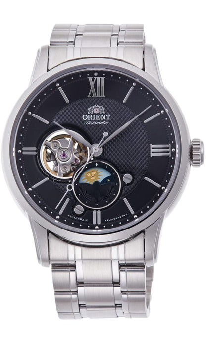 นาฬิกา ORIENT Classic รุ่น RA-AS0008B Sun & Moon Mechanical Men's watch