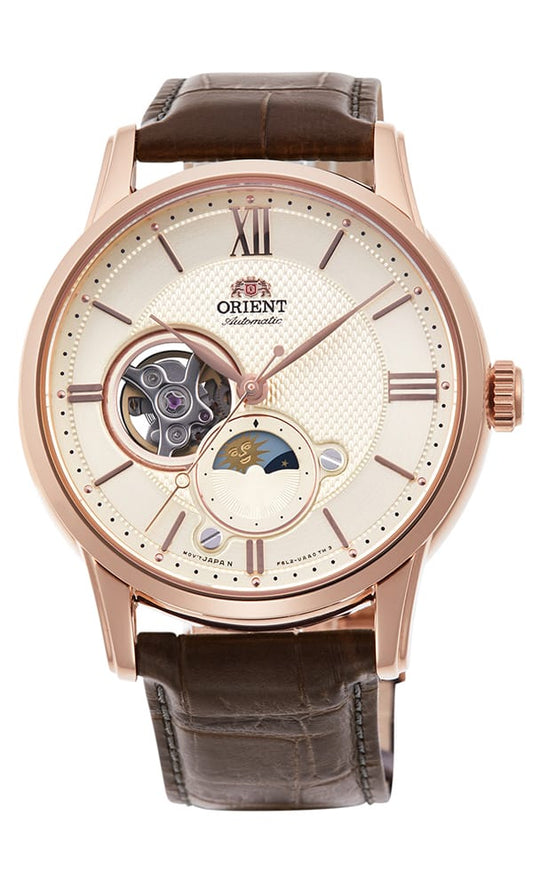 นาฬิกา ORIENT Classic รุ่น RA-AS0009S Sun & Moon Mechanical Men's watch