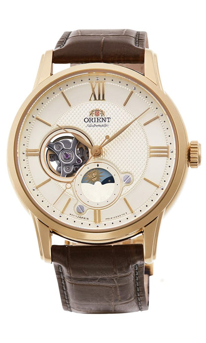 นาฬิกา ORIENT Classic รุ่น RA-AS0010S Sun & Moon Mechanical Men's watch
