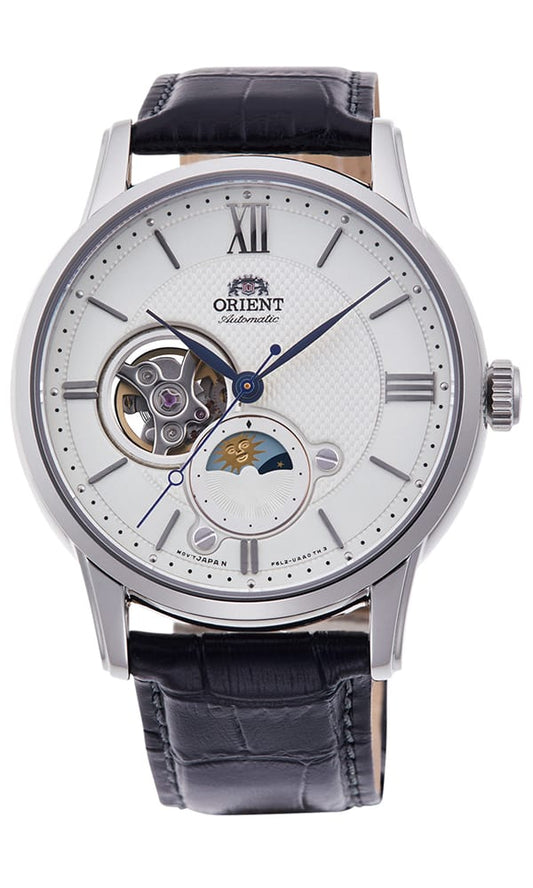 นาฬิกา ORIENT Classic รุ่น RA-AS0011S Sun & Moon Mechanical Men's watch