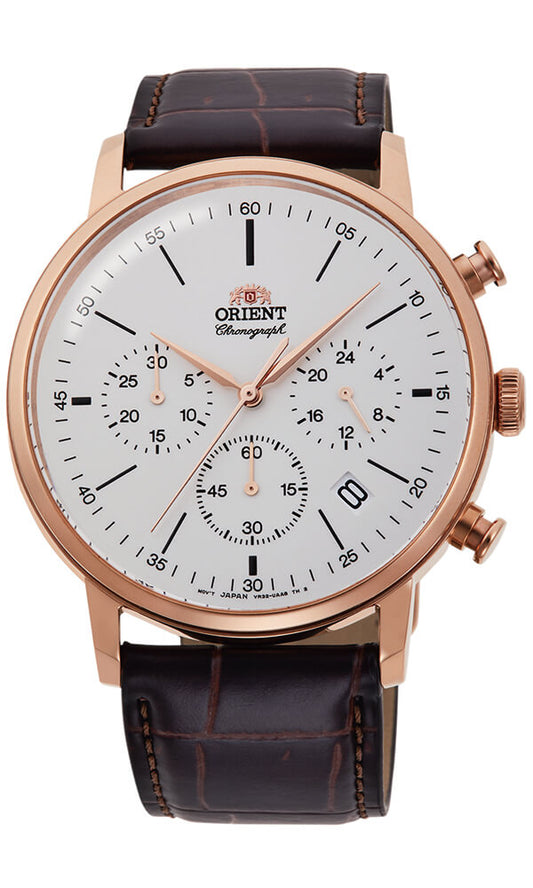 นาฬิกา ORIENT Classic Chronograph รุ่น RA-KV0403S Quartz Men's watch