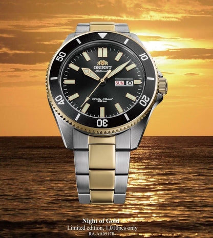 นาฬิกา ORIENT Kanno 'Night Of Gold' รุ่น RA-AA0917B Limited Edition 1,010 pcs. Mechanical Men's watch