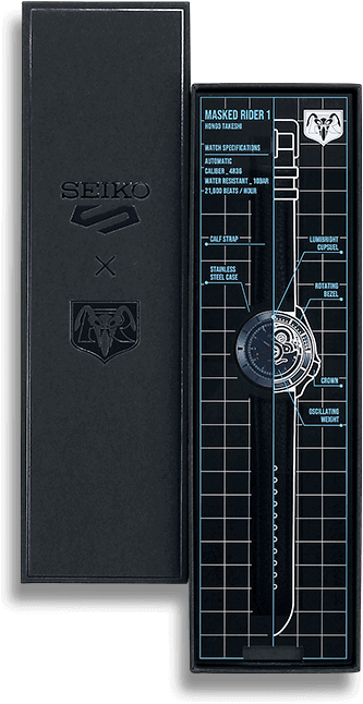 นาฬิกา SEIKO 5 Sports รุ่น SRPJ91 SRPJ91K SRPJ91K1 55th anniversary ‘Masked Rider’ Limited Edition of 4,000 Pcs.
