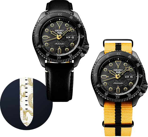 นาฬิกา SEIKO 5 Sports รุ่น SRPK39 SRPK39K SRPK39K1 Bruce Lee Limited Edition of 15,000 Pcs.