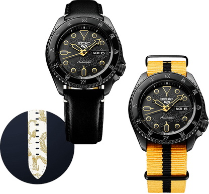นาฬิกา SEIKO 5 Sports รุ่น SRPK39 SRPK39K SRPK39K1 Bruce Lee Limited Edition of 15,000 Pcs.