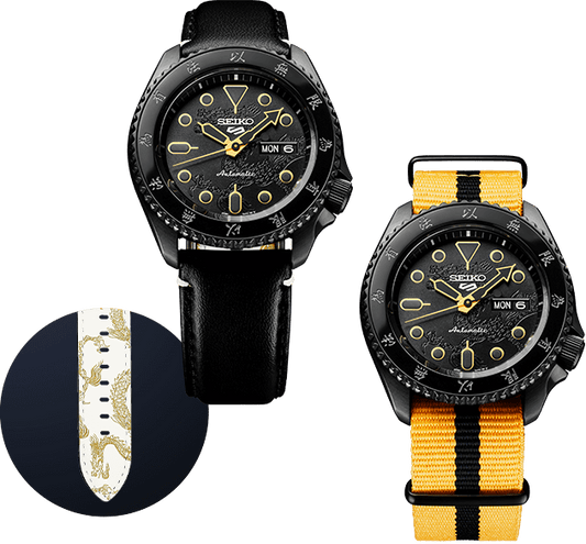 นาฬิกา SEIKO 5 Sports รุ่น SRPK39 SRPK39K SRPK39K1 Bruce Lee Limited Edition of 15,000 Pcs.